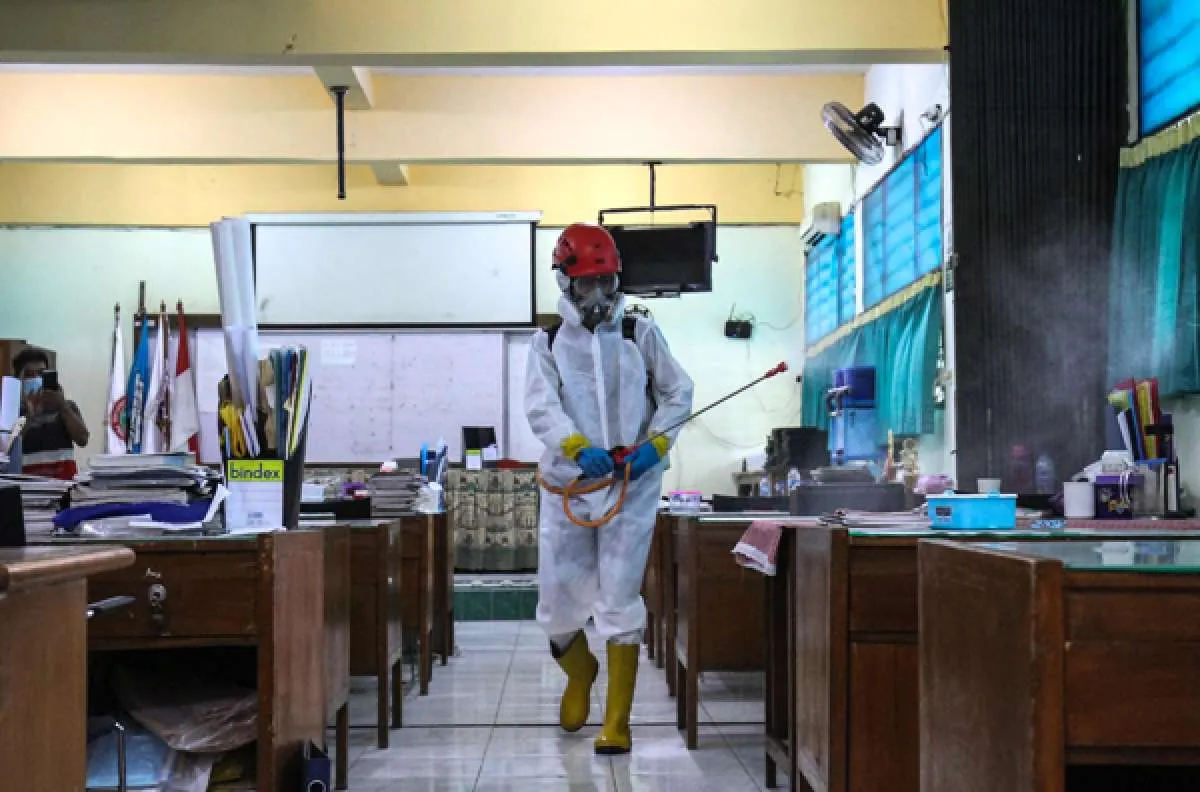 PTM 100% di Denpasar Dihentikan Setelah 106 Guru dan Siswa Terpapar Covid-19