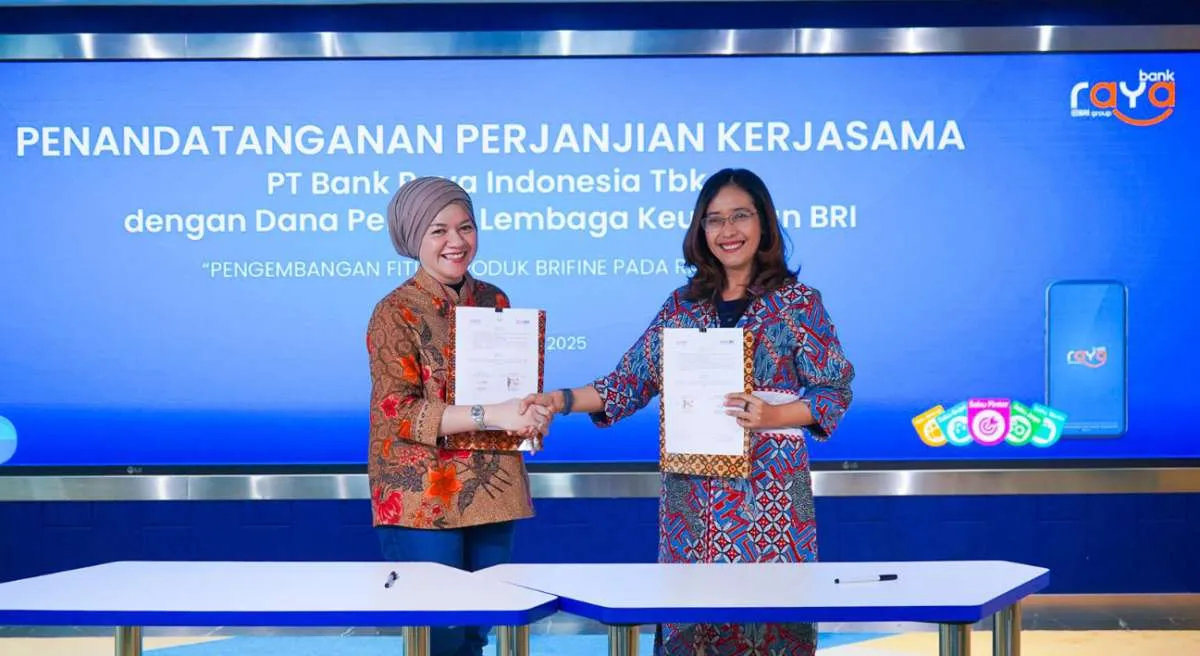 Bank Raya (AGRO) Hadirkan Fitur Dana Pensiun BRIFINE di Raya App