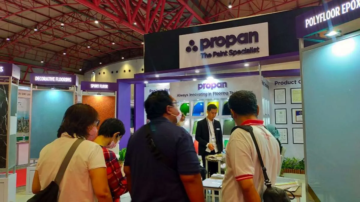 Propan Raya Hadir dengan Inovasi Pada Pameran International Flooring Technology