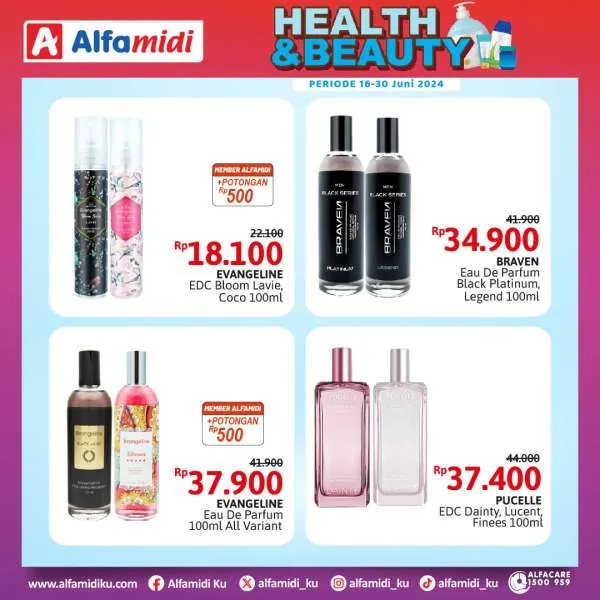 Promo Alfamidi Health & Beauty Periode 16-30 Juni 2024