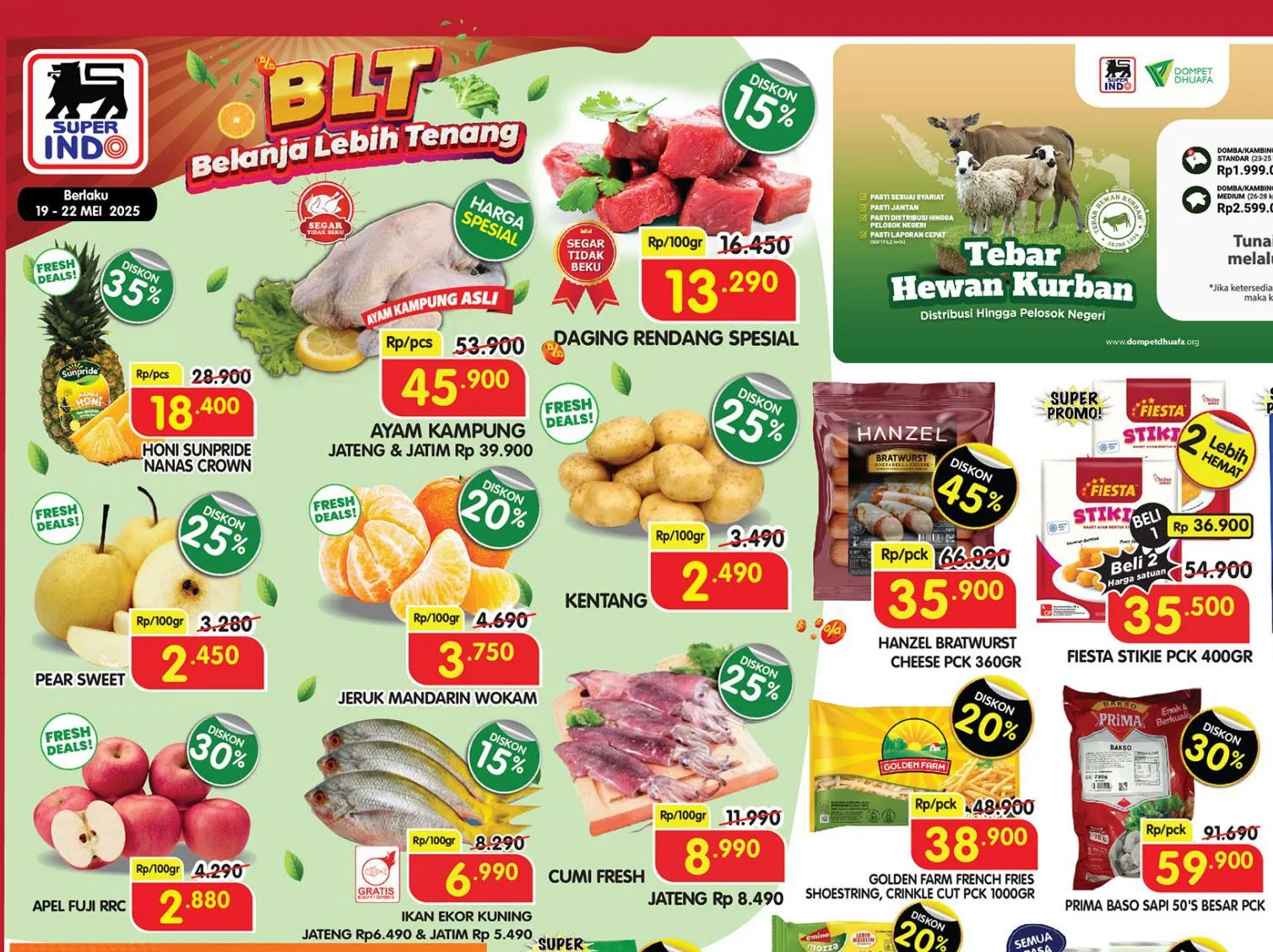 Promo Superindo Weekday Terbaru 19-22 Mei 2025