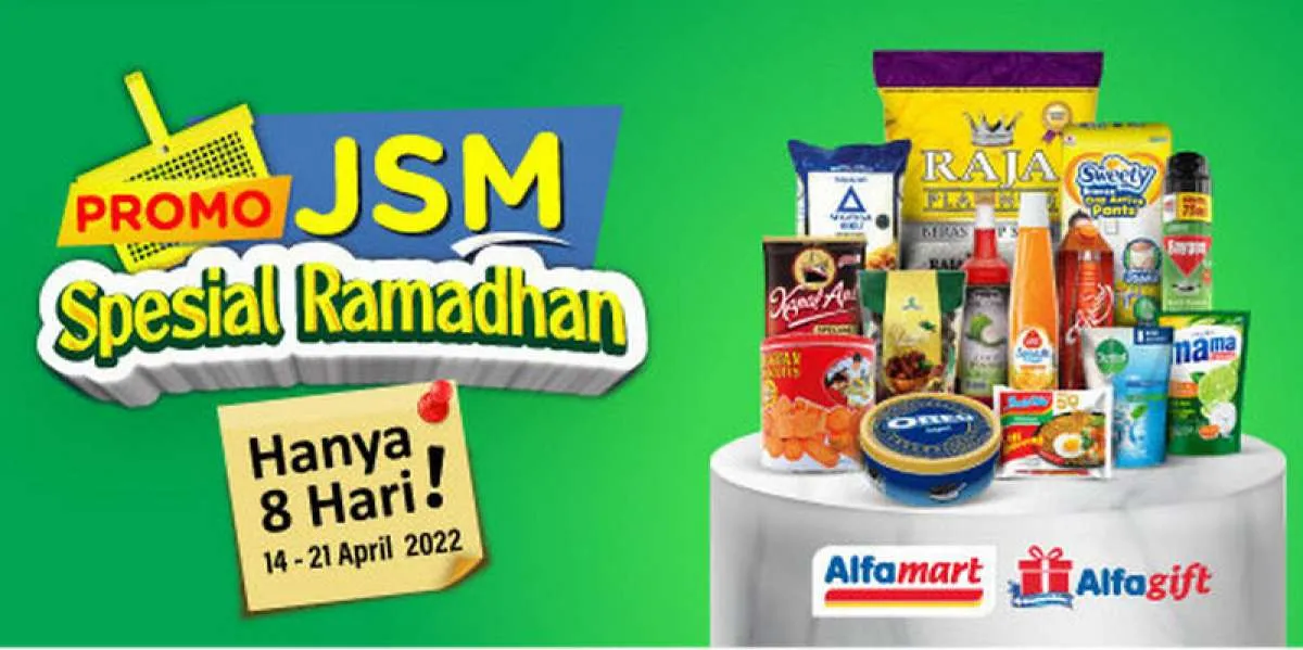 Promo JSM Alfamart di 16 April 2022, Belanja Kebutuhan Harian di Bulan Ramadhan