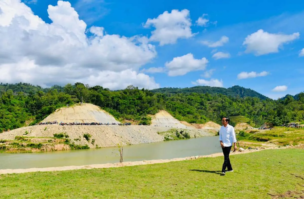 Jokowi Targetkan 50-60 Proyek Bendungan Rampung Sampai 2024