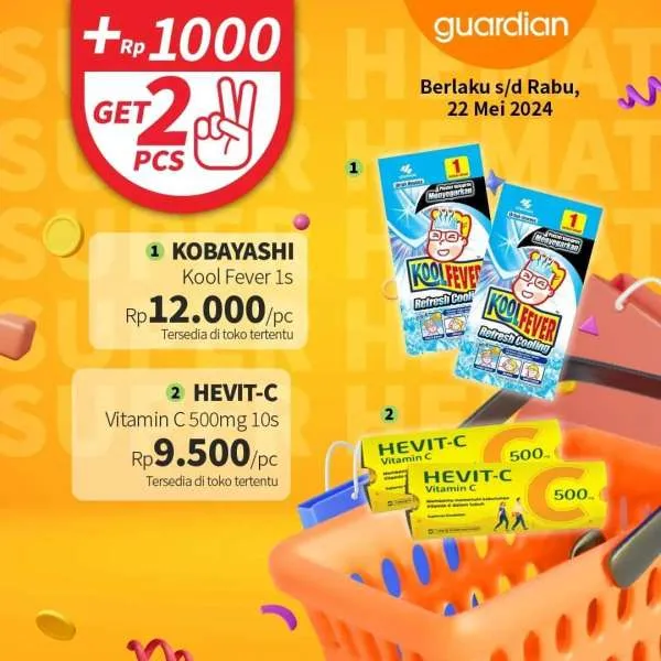 Promo Guardian Super Hemat Periode 9-22 Mei 2024