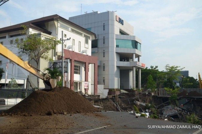 Nusa Konstruksi targetkan renovasi Jalan Gubeng Surabaya selesai akhir Desember