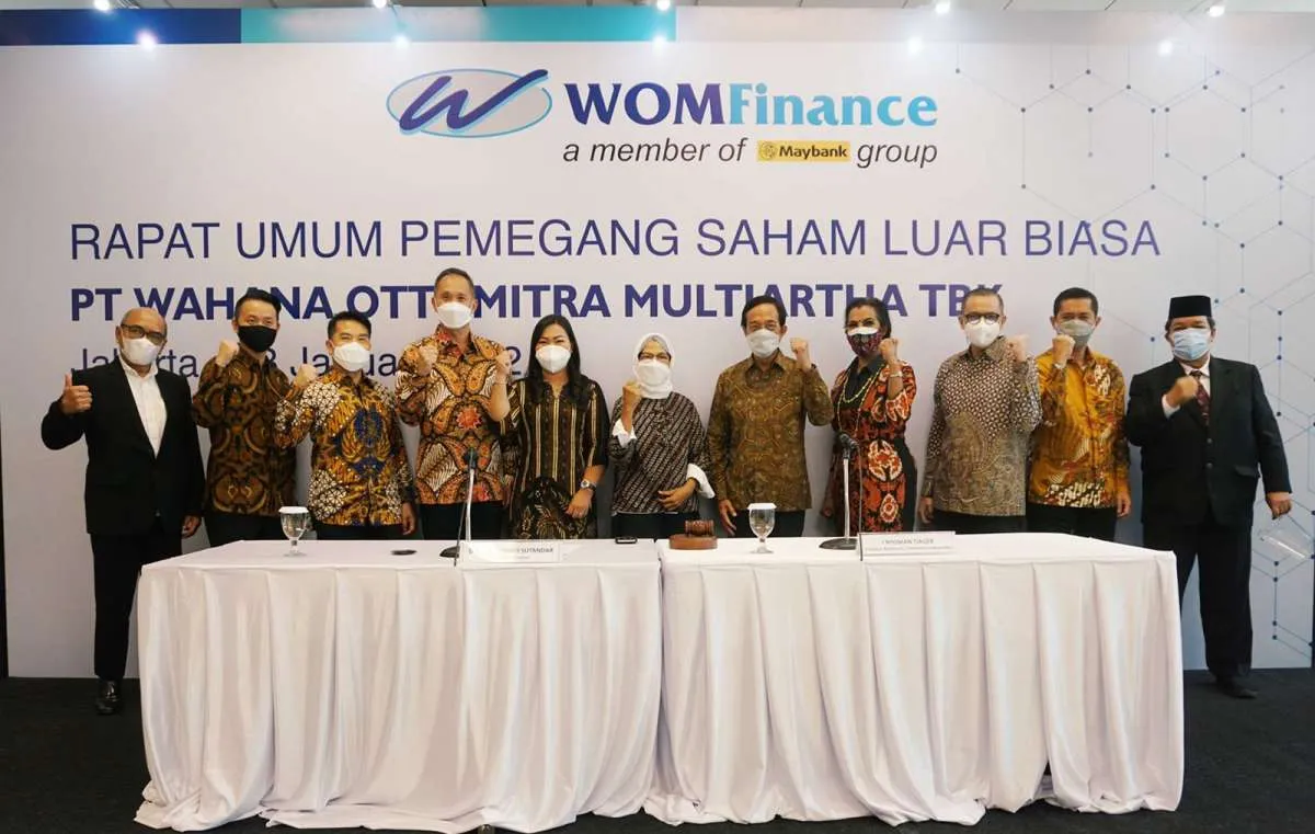 RUPSLB Setujui Perubahan Susunan Pengurus WOM Finance