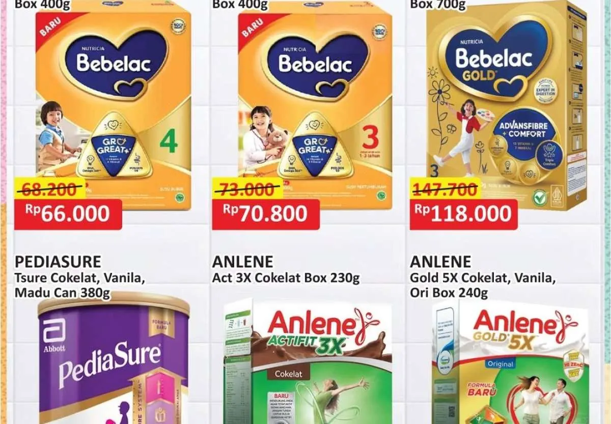 Promo JSM Alfamart Sampai 13 April 2025, Potongan Harga Bebelac dan PediaSure