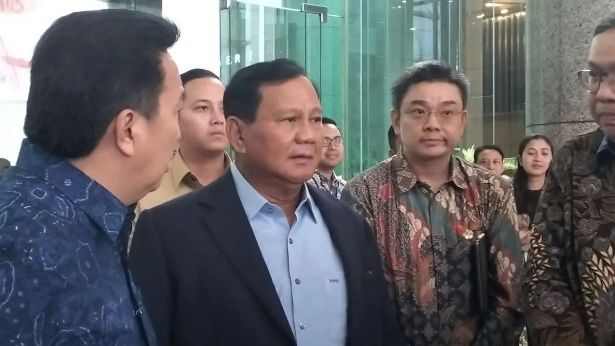Prabowo Subianto Mendadak Mampir ke Bursa Efek, Bahas Hal Ini
