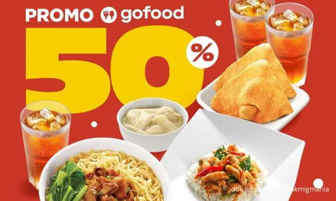 Promo GoFood Bakmi GM Cuma 23 Oktober 2025, Ada Diskon sampai 50% di Jam-Jam Ini