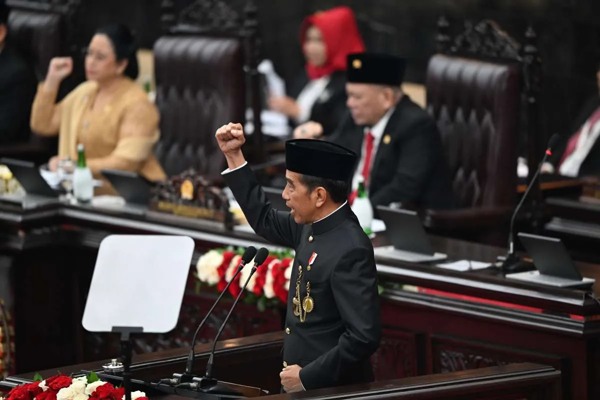 Sidang Tahunan MPR, Jokowi: Inflasi RI Terkendali Saat Banyak Negara Naik