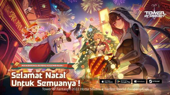 Kode Redeem Tower of Fantasy (ToF) Desember 2022, Update Terbaru Spesial Natal