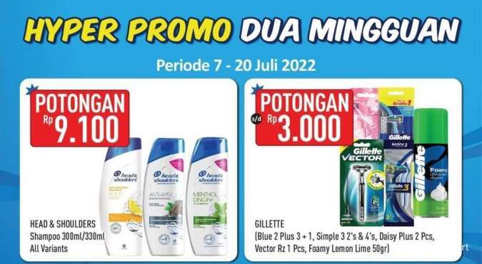 Katalog Promo Hypermart Dua Mingguan Periode 7-20 Juli 2022