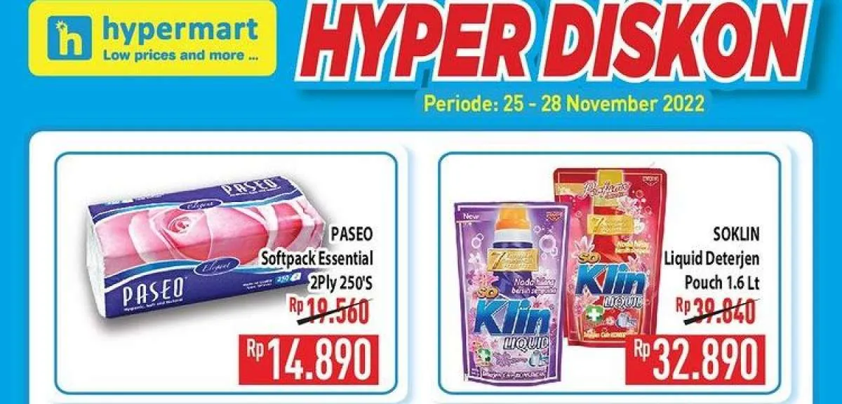 Harga Promo JSM Hypermart Hari Ini 27 November 2022, Hanya Berlaku di Pulau Jawa