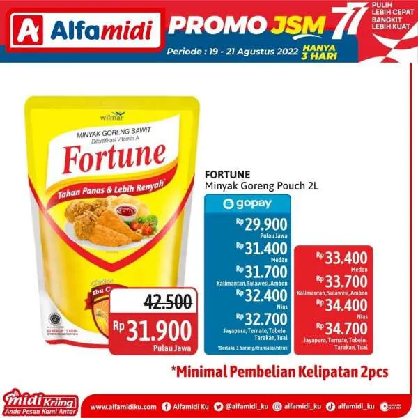 Promo JSM Alfamidi Periode 19-21 Agustus 2022