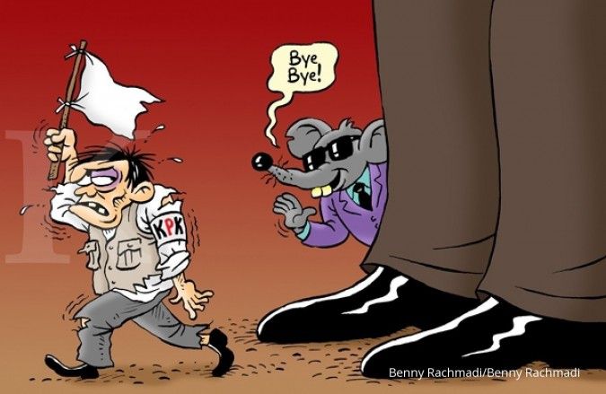 Limpahkan perkara BG, KPK tak tangani lagi
