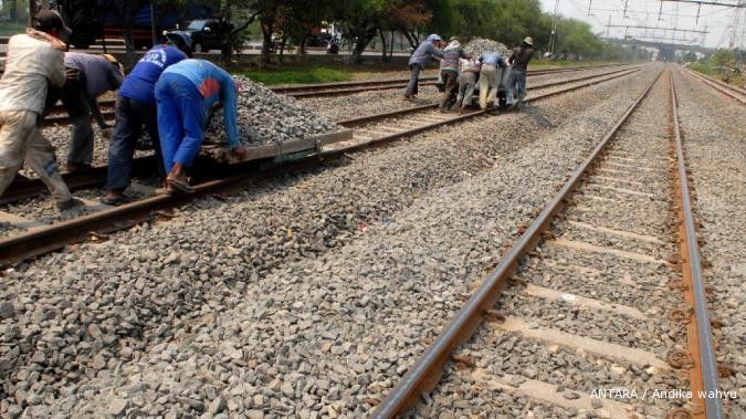 144 perlintasan kereta api liar akan ditutup