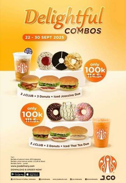 Promo J.CO Combo 22-30 September 2025