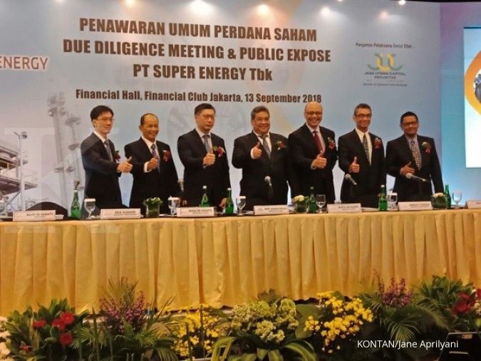 Super Energy tetapkan harga IPO Rp 155 per saham