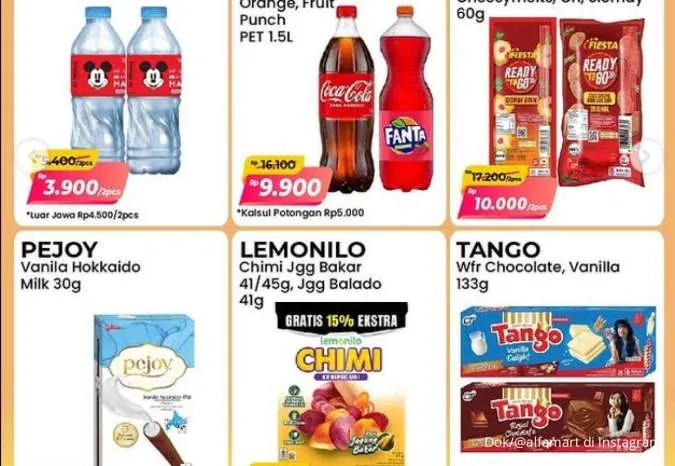 Promo Alfamart Long Weekend 1-3 Mei 2026, Pringles-Teh Kotak Harga Spesial