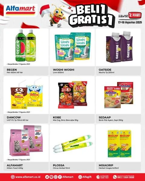 Promo Alfamart Semarak Merdeka Periode 17-18 Agustus 2025