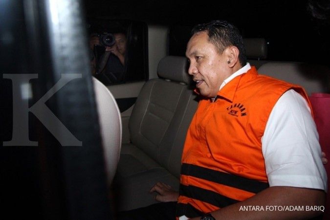 Ditahan KPK, Bupati Halmahera Timur bantah terima suap