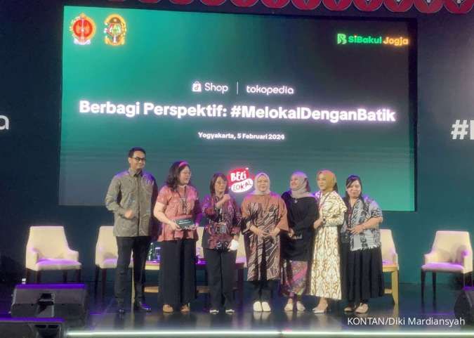 TikTok dan Tokopedia Berikan Fasilitas Pinjaman Modal Usaha untuk UMKM Batik