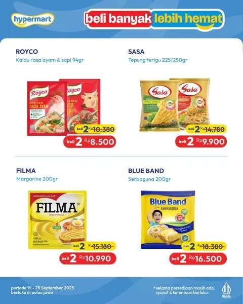 Promo Hypermart Beli Banyak Lebih Hemat Periode 19-25 September 2025
