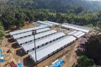 Pemulihan Pascabencana, Nindya Karya Bangun 200 Unit Huntara di Tapanuli Selatan