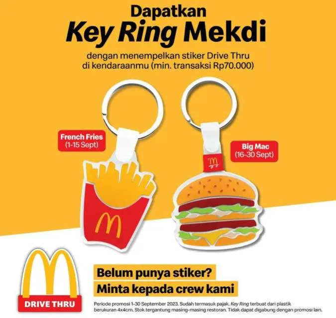 Key Ring McD
