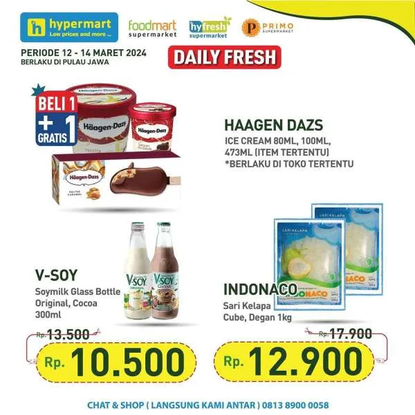 Promo Hypermart Hyper Diskon Weekday Periode 12-14 Maret 2024