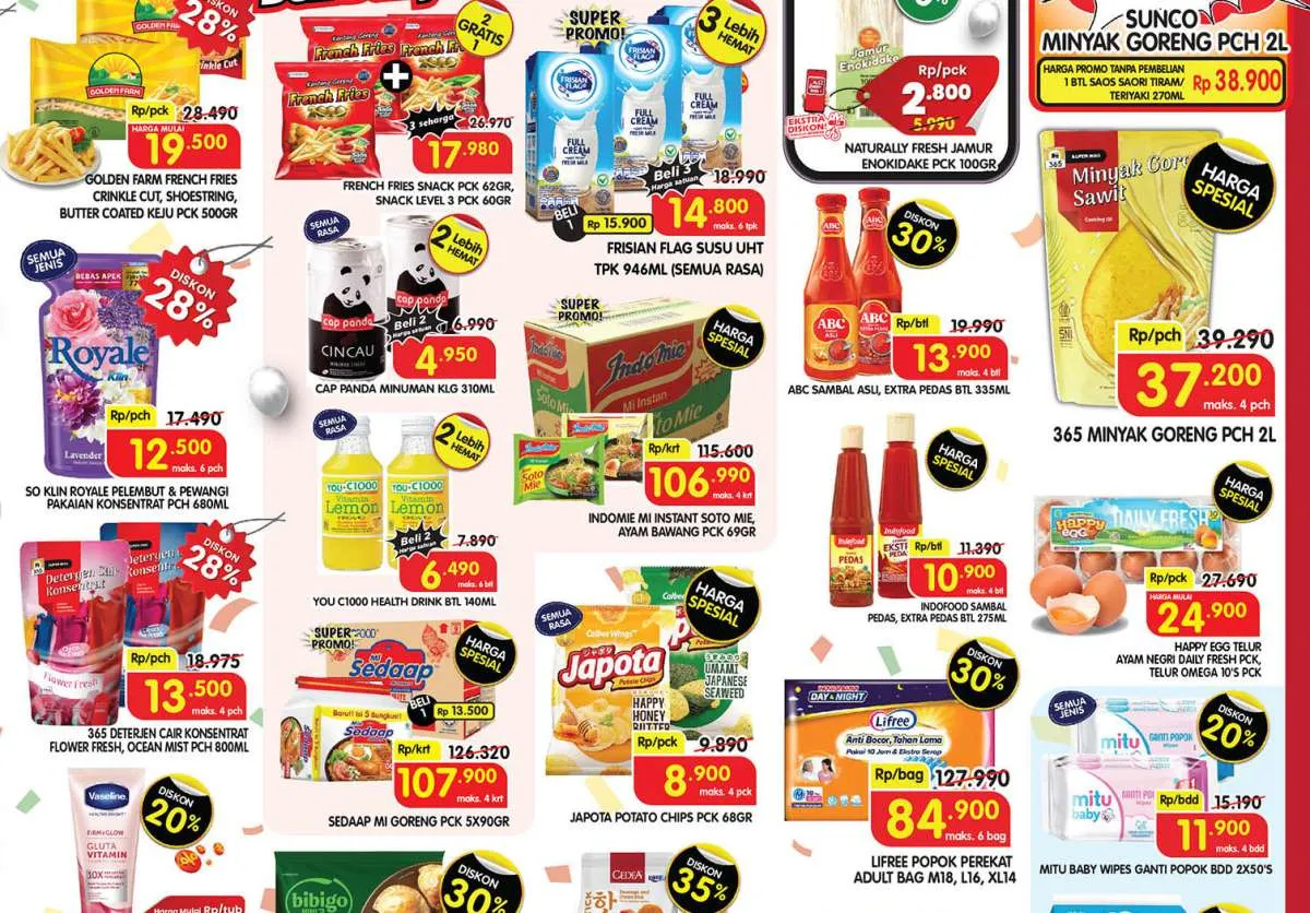 Diskon Menarik hingga 40% di Promo JSM Superindo (8-10 Agustus 2025)