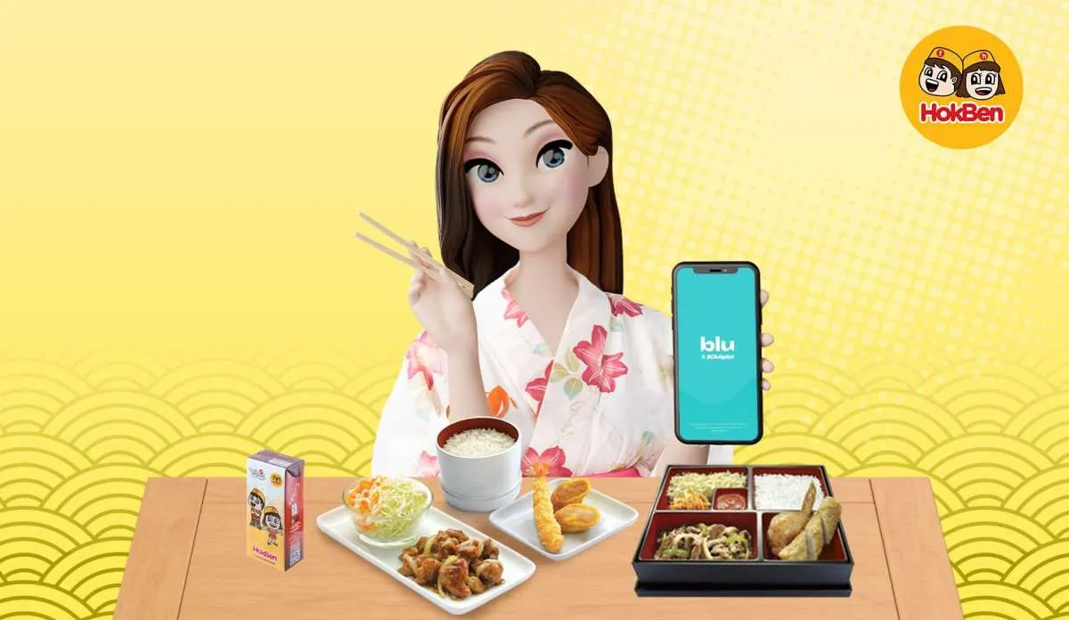 Promo Hokben x Blu Cashback Rp 30.000 sampai 31 Desember 2023