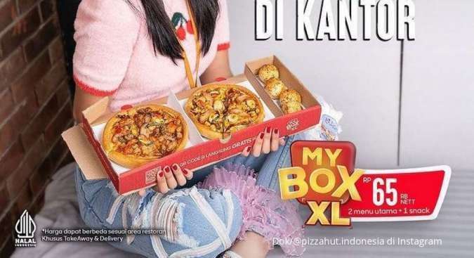 Promo Pizza Hut di 24 Agustus 2022, My Box Lezat dengan Banyak Pilihan Kombinasi