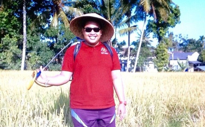Ahmed rangkul petani Banyuwangi tanam padi organik