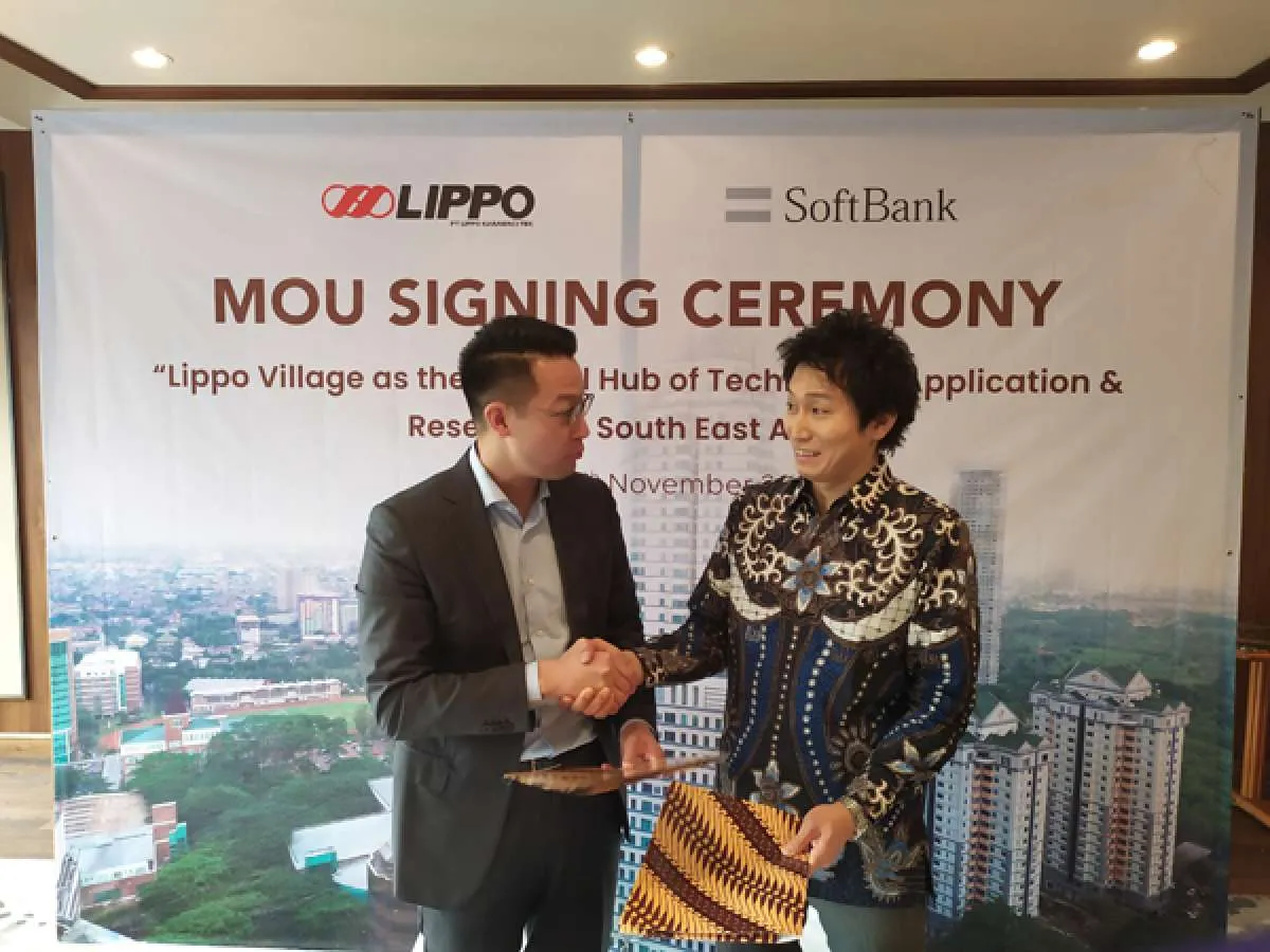 Lippo Karawaci gandeng Softbank untuk kembangkan IoT dan AI di sektor real estate