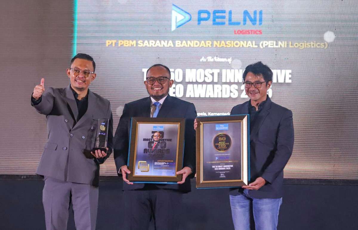 PELNI Logistics Raih Dirkeu Terbaik di Iconomics Awards