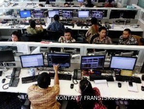 Saham-saham unggulan terbakar, IHSG kembali tumbang