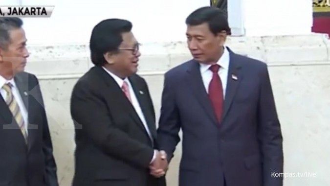 OSO: Di Istana Wiranto bilang 'Teruskan Pak Oesman' 