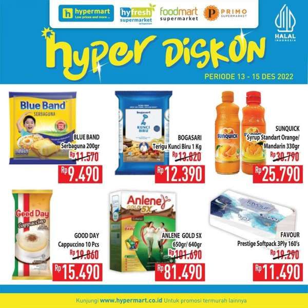 Katalog Harga Promo Hypermart Weekday 13-15 Desember 2022