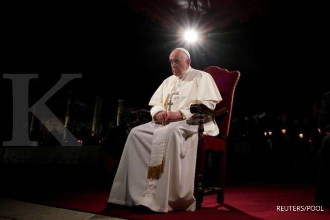 Paus Fransiskus izinkan adanya perubahan dalam kalimat Lord's Prayer