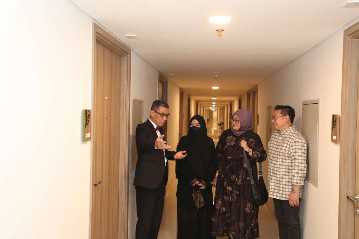 Podomoro Golf View Tunaikan Komitmen Serah Terima Apartemen Tower Ekki