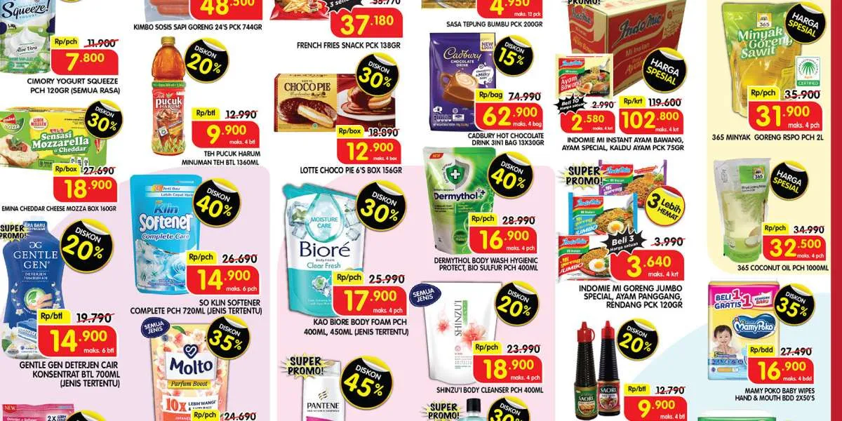 Promo Superindo Weekday 4-7 Desember 2023, Ada Beli 1 Gratis 1 untuk Produk Berikut