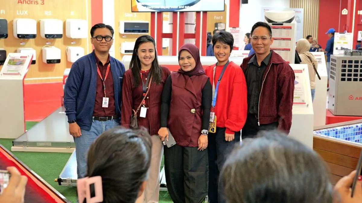 Ingin Beli Water Heater, Ariston Beri Diskon hingga 55% di IndoBuildTech 2026