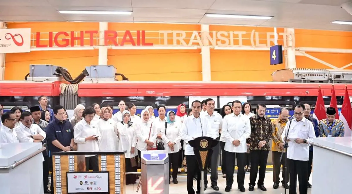 Diresmikan Presiden, LRT Jabodebek Siap Beroperasi
