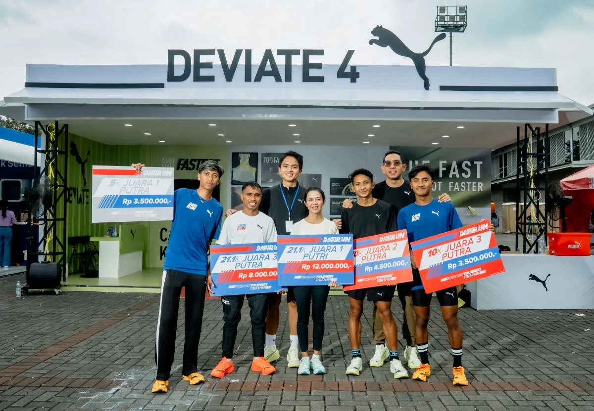 Atlet yang Didukung PUMA Indonesia Melaju di Planet Sports Run 2026