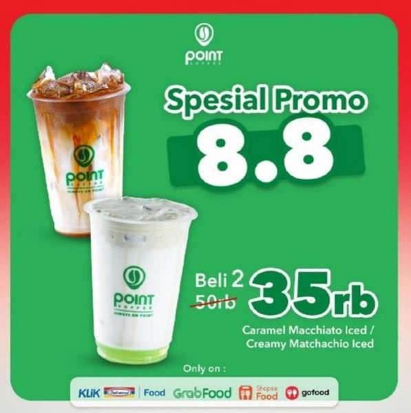 Promo 8.8 Point Coffee di Indomaret 8 Agustus 2024