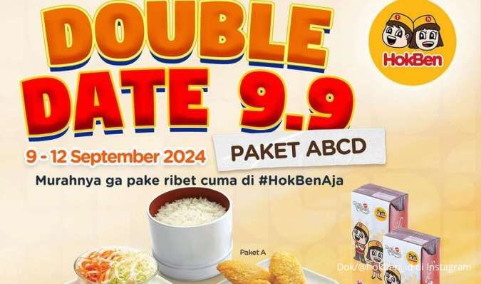 Promo 9.9 Makanan di HokBen sampai Pizza Hut Harga Spesial, Masih Berlaku Hari Ini