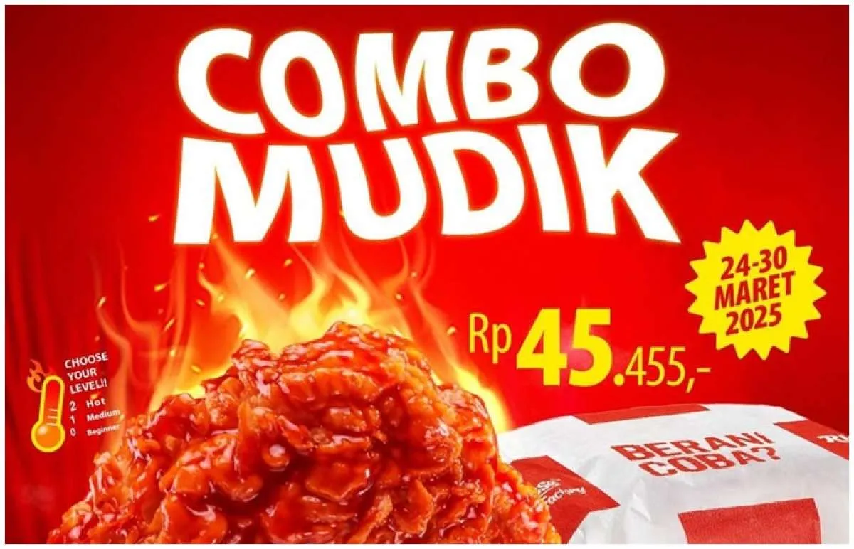 Promo Richeese Factory Combo Mudik Fire Chicken Rp 45.000-an, Catat Lokasinya