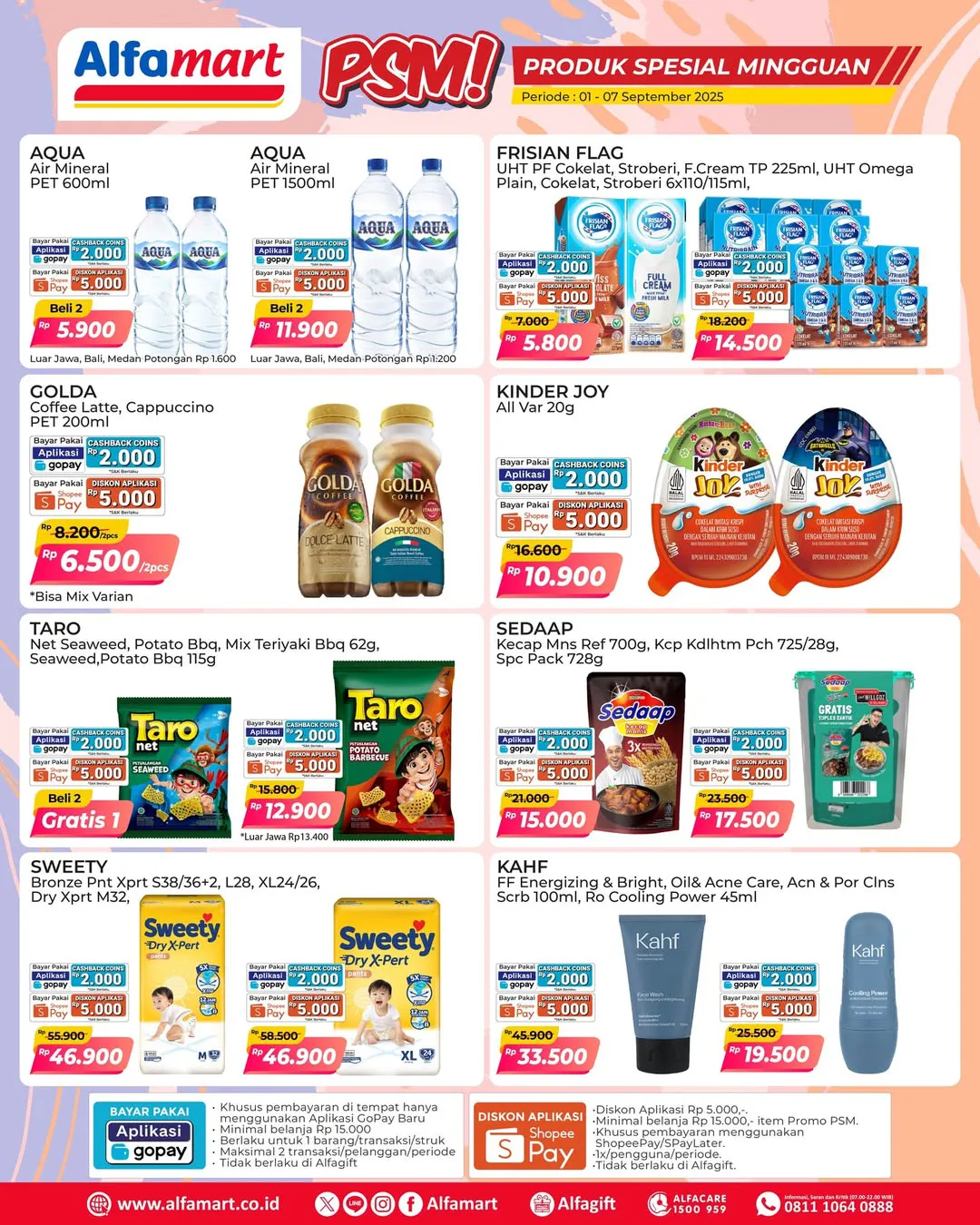 Promo PSM Alfamart Periode 1-7 September 2025