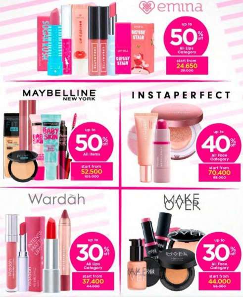 Promo Watsons Special Payday, Aneka Produk Kecantikan & Kesehatan Diskon s/d 70%